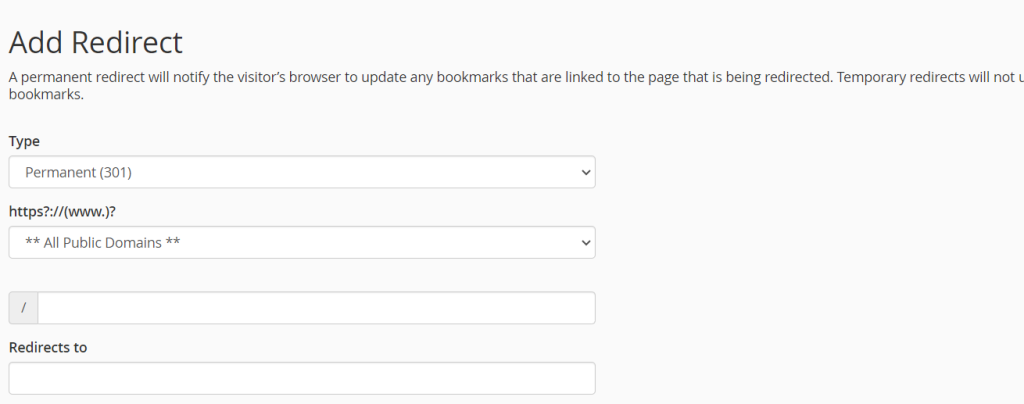Redirect-3-1024x404 How to redirect the domain from C Panel