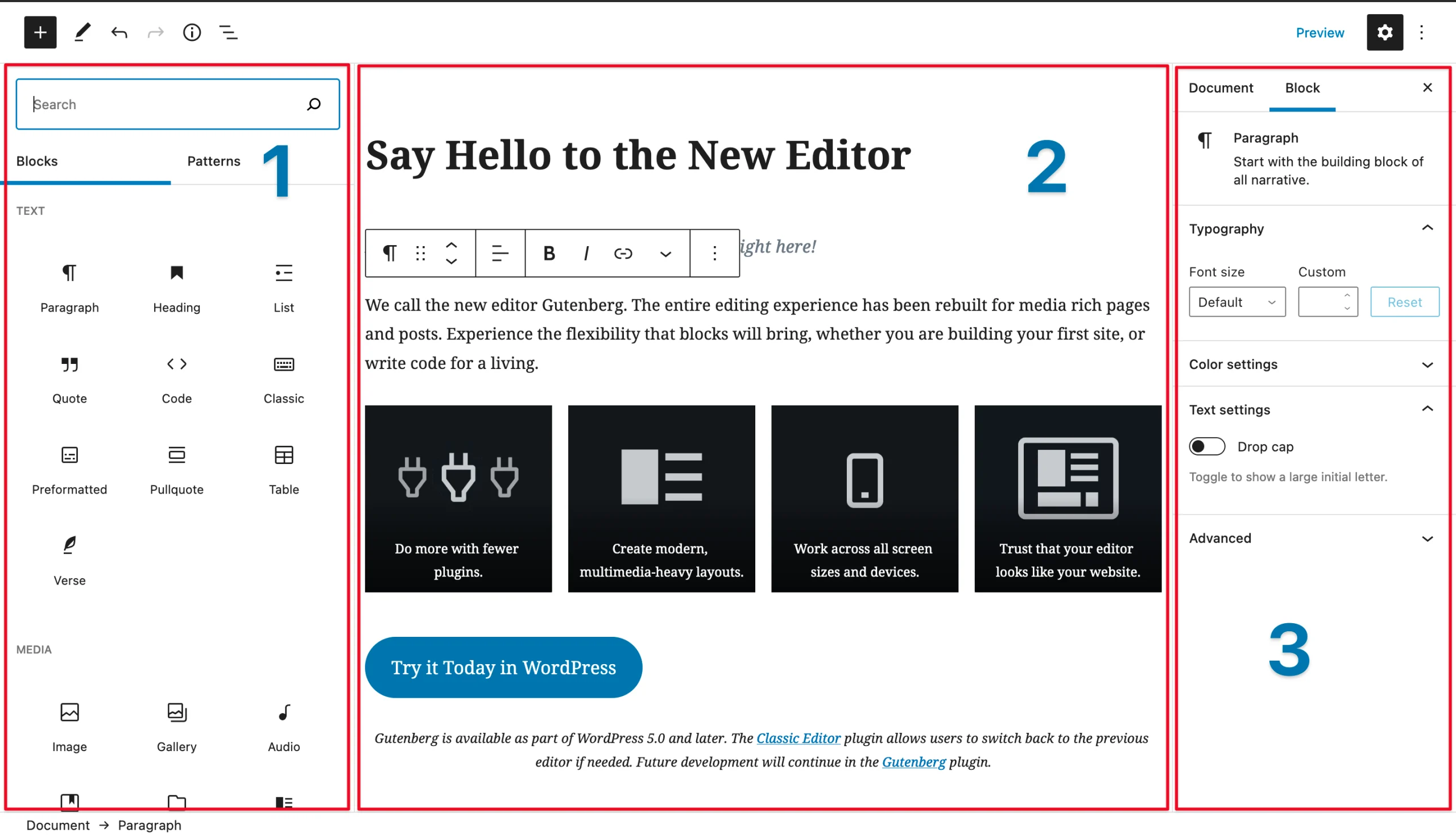 What is the Block Editor in WordPress?